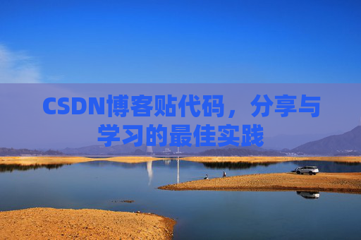 CSDN博客贴代码，分享与学习的最佳实践